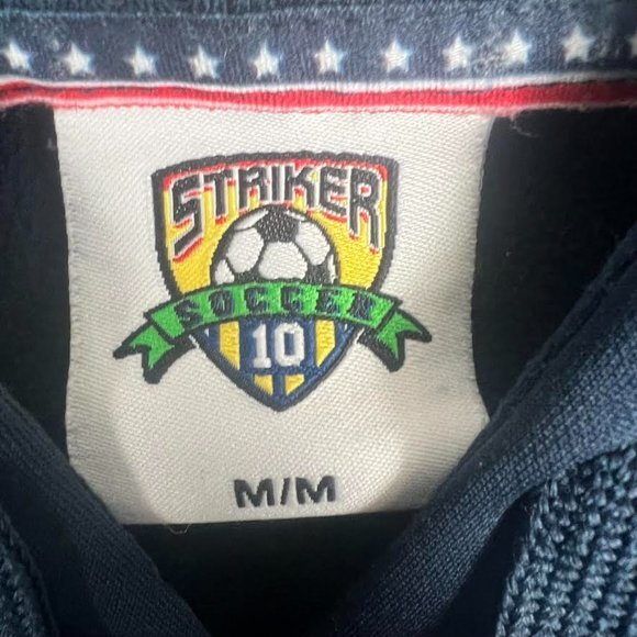 USA Soccer Team Blue Striker Pullover Hoodie Kangaroo‎ Pockets, Athletic, Size M - Picture 3 of 6